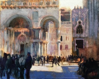 St Mark's Square
Venice
8" x 10" (20 x 25 cms)